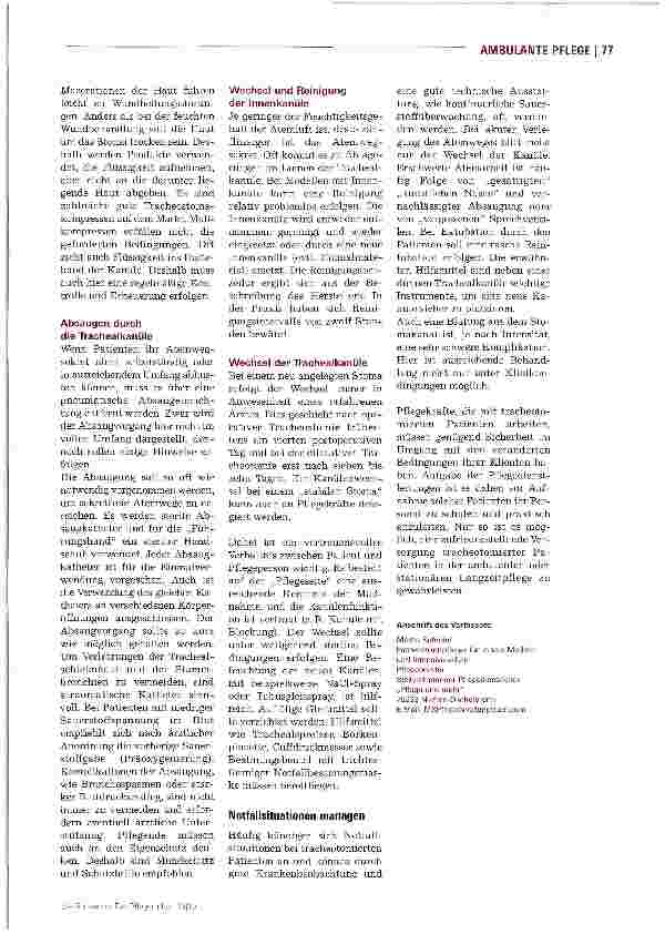 Vorschauseite 3: Mund und Nase brauchen besonders viel Aufmerksamkeit
