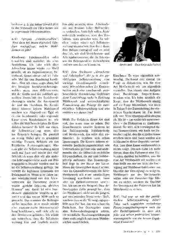 Vorschauseite 2: Mehr Staatsferne durch mehr Selbstverwaltung