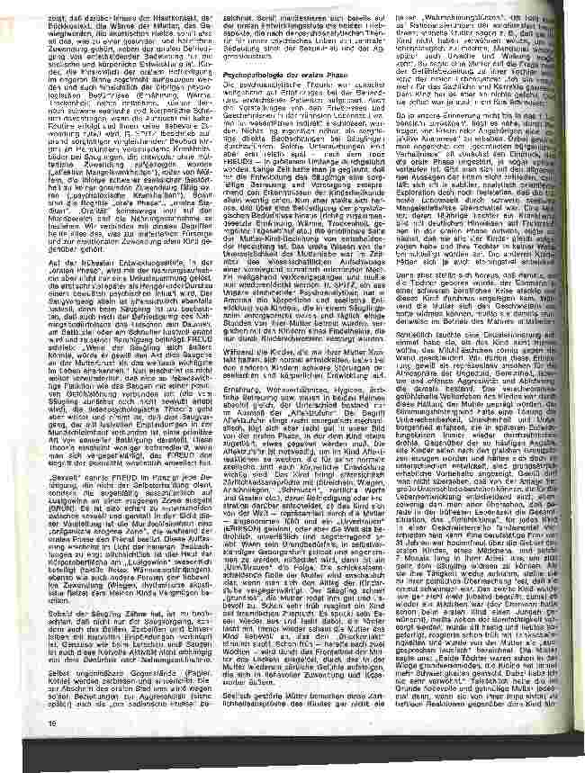 Vorschauseite 3: Die Schwester in der Psychiatrie 26. Folge: Grundlagen der Neurosen A. Persönlichkeitsentwicklung in tiefenpsychologischer Sicht