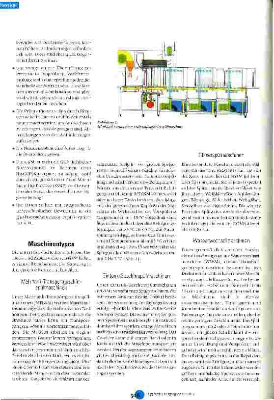 Vorschauseite 2: DIN-Vorgaben für Geschirrspülmaschinen und deren Überprüfung