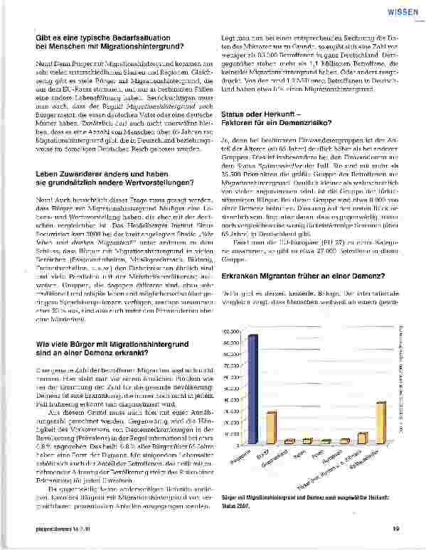 Vorschauseite 2: Einwanderung und Demenz