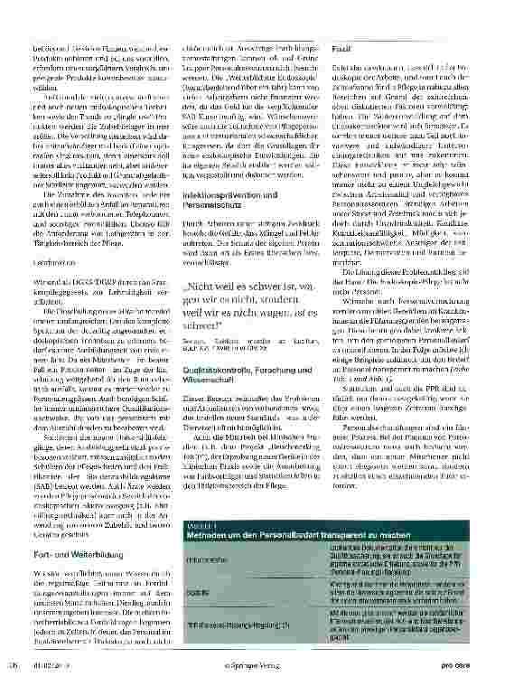 Vorschauseite 3: Wieviel Pflege braucht die Endoskopie?