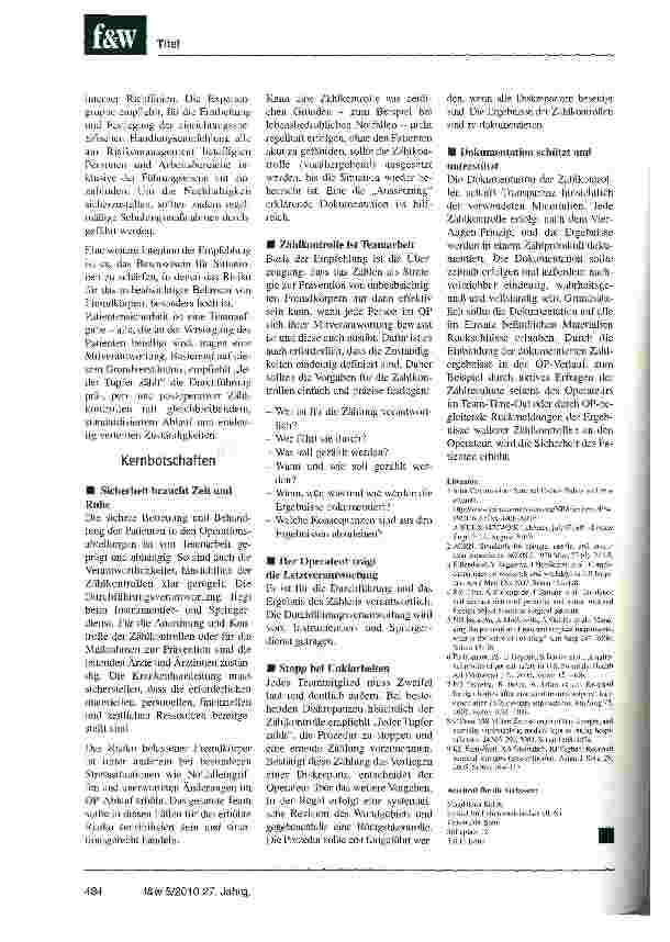 Vorschauseite 3: Jeder Tüpfer zählt