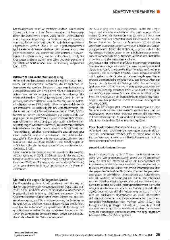 Vorschauseite 2: Anpassung von Bad und WC