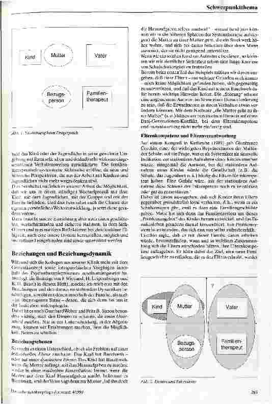 Vorschauseite 2: Die systematische Sichtweise der Familientherapie Möglichkeiten und Grenzen im stationären Alltag