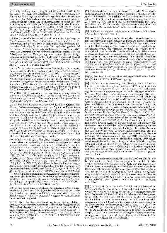 Vorschauseite 2: Altersteilzeit - Ermessensentscheidung -* Haushaltsmittel