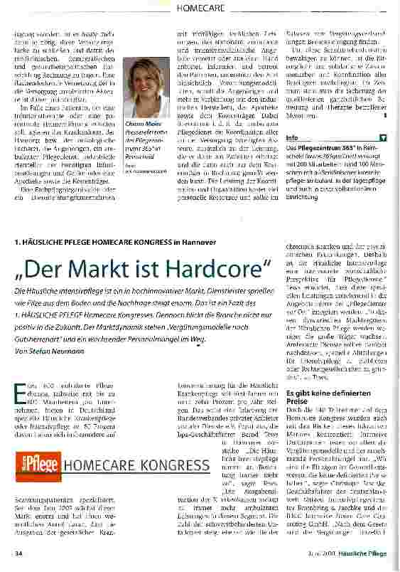 Vorschauseite 1: Der Markt ist Hardcore