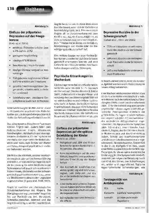 Vorschauseite 3: Peripartale Psychische Erkrankungen