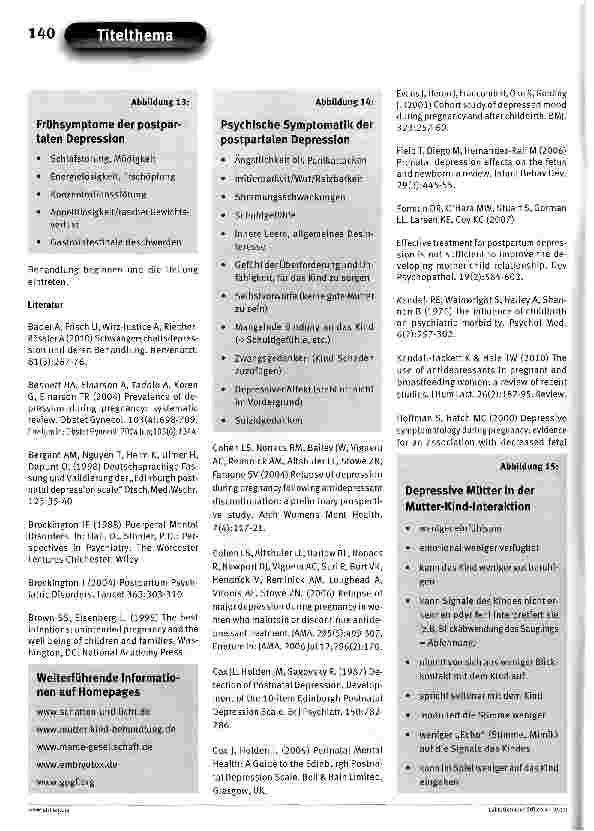 Vorschauseite 5: Peripartale Psychische Erkrankungen