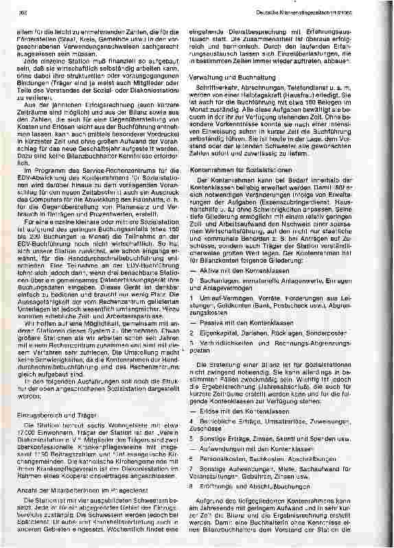 Vorschauseite 3: Die Buchführung in Sozialstationen - Ein Bericht aus der Praxis