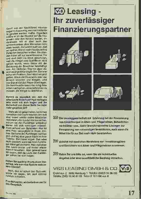 Vorschauseite 4: Ausgereifte Notruftechnik Sicherheit für Heimbewohner durch mobilen Notruf