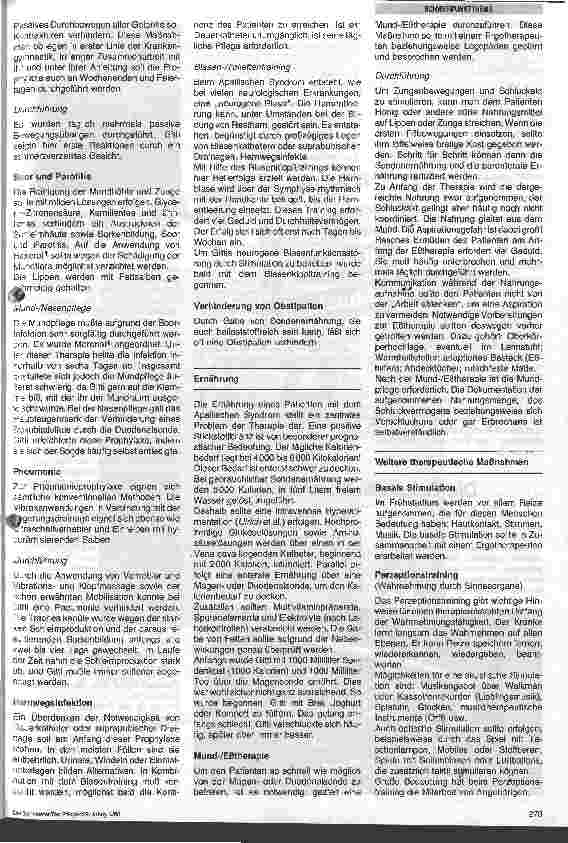 Vorschauseite 5: Eine erfolgreiche Rehabilitation Gitti war Apallikerin