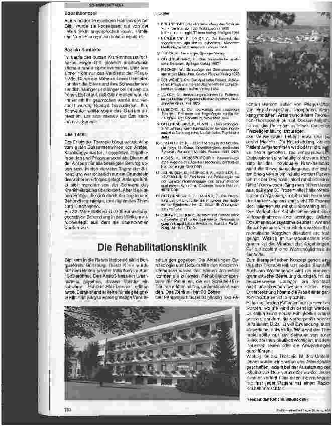 Vorschauseite 6: Eine erfolgreiche Rehabilitation Gitti war Apallikerin