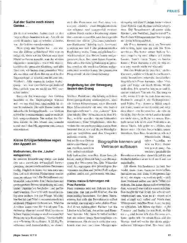 Vorschauseite 2: Einen eigenen Weg finden