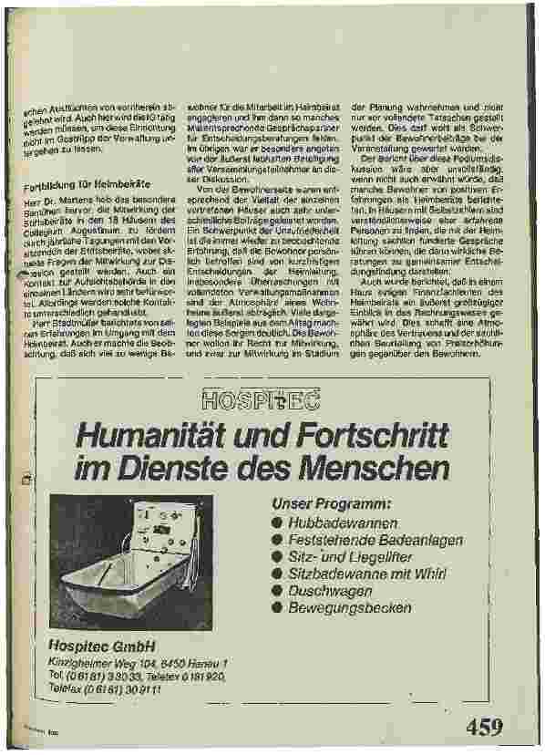 Vorschauseite 2: Es bleibt viel zu tun! Jahrestagung und Podiumsdiskussion der Interessengemeinschaft. ..