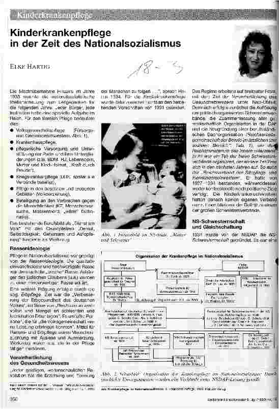 Vorschauseite 1: Kinderkrankenpflege in der Zeit des Nationalsozialismus