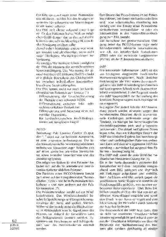 Vorschauseite 2: MONITORING HERZ/KREISLAUF