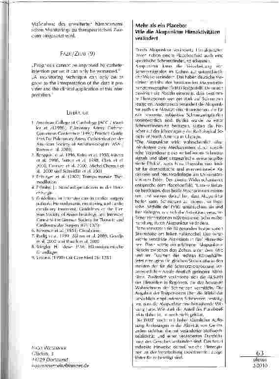 Vorschauseite 3: MONITORING HERZ/KREISLAUF
