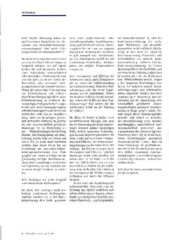 Vorschauseite 3: Die geringe Teilnahmequote ist bedauerlich - vor allem bei Männern