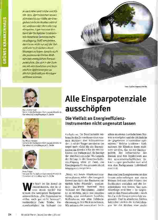 Vorschauseite 1: Alle Einsparpotenziale ausschöpfen