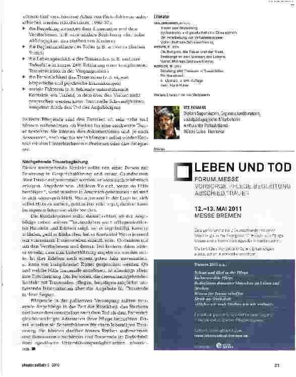 Vorschauseite 4: Trauer verstehen - erschwerte Trauer erkennen
