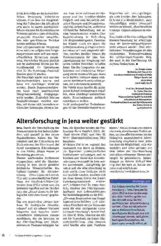 Vorschauseite 4: Kann die Chaos-Theorie helfen?