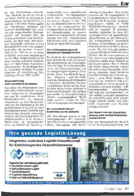 Vorschauseite 3: Die besten Krankenhäuser setzen den Maßstab