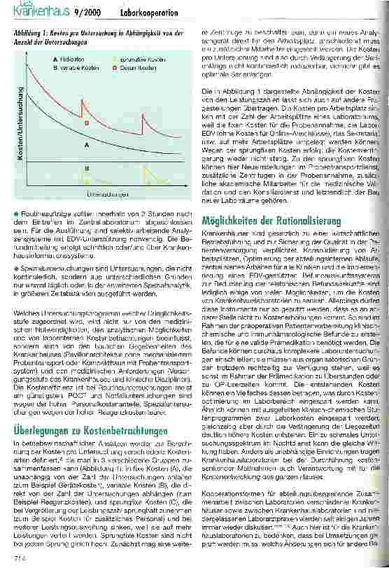 Vorschauseite 2: Krankenhauslaboratorien - Möglichkeiten und Risiken von Kooperationen