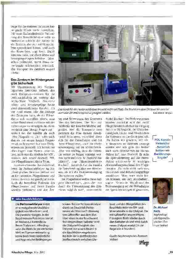 Vorschauseite 2: Mehr Lebenszeit für die Betroffenen