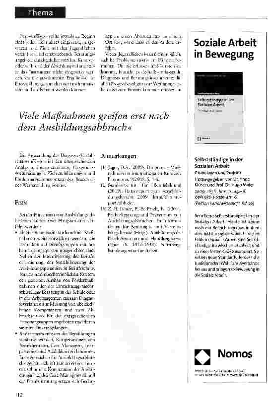 Vorschauseite 4: Wie man Ausbildungsabbrüche vermeiden kann