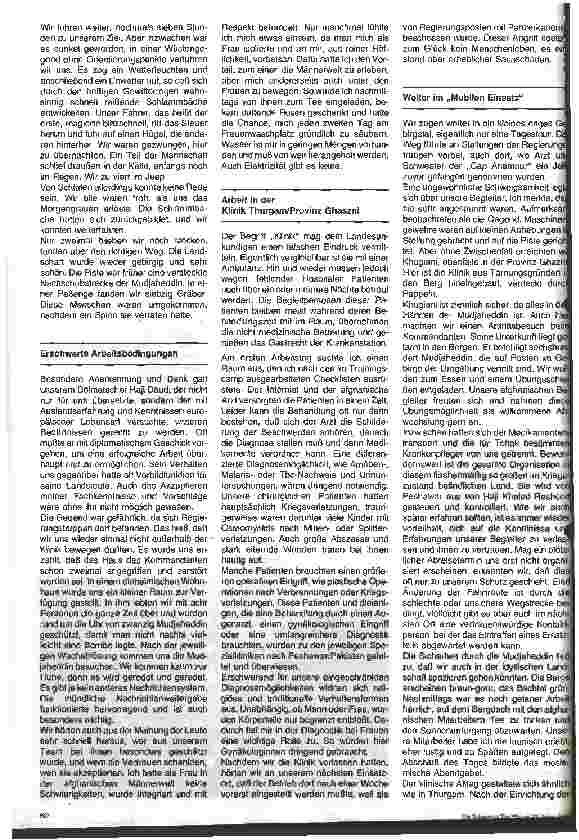 Vorschauseite 3: Eine deutsche Krankenschwester in Afghanistan