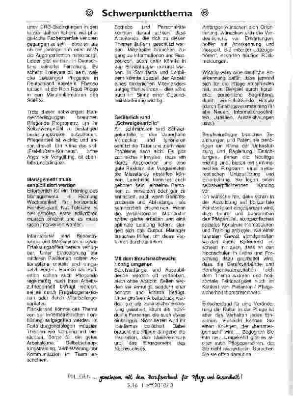 Vorschauseite 3: Wenn Kollegen zu Feinden werden