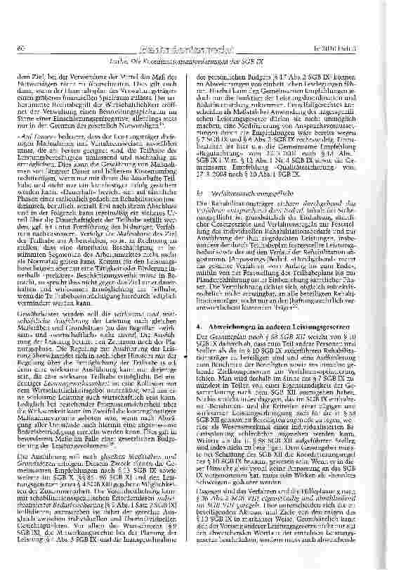 Vorschauseite 4: Die Koordinationsanforderungen des SGBIX bei der Feststellung des Einzelfallbedarfs
