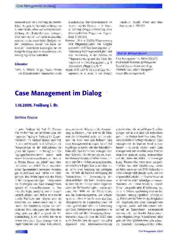 Vorschauseite 3: Tools und Werkzeuge beim Case Management