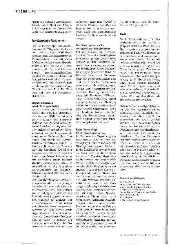 Vorschauseite 3: Deutscher Qualifikationsrahmen soll Transparenz schaffen