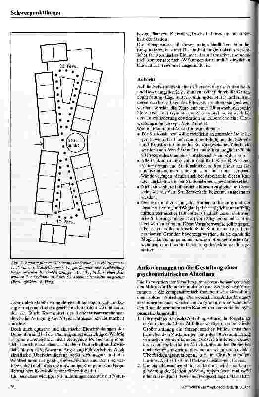 Vorschauseite 3: Modelle kompensatorisch-therapeutischer Raumund Milieugestaltung für eine psychogeriatrische Abteilung