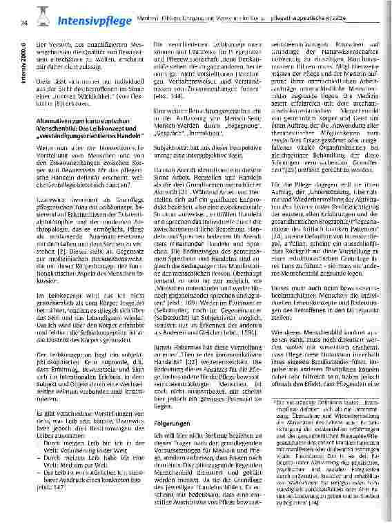 Vorschauseite 3: Umgang mit Menschen im Koma - pflegetherapeutische Ansätze Überlegungen zu den Grundlagen pflegerischen Handelns bei der Arbeit mit bewusstseinsbeeinträchtigten Menschen