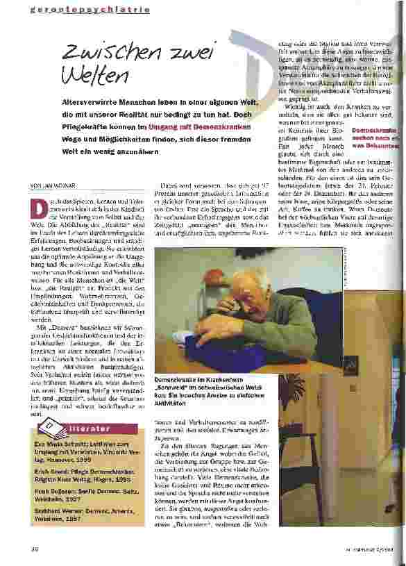 Vorschauseite 1: Zwischen zwei Welten
