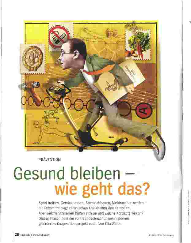 Vorschauseite 1: Gesund bleibenwie geht das?