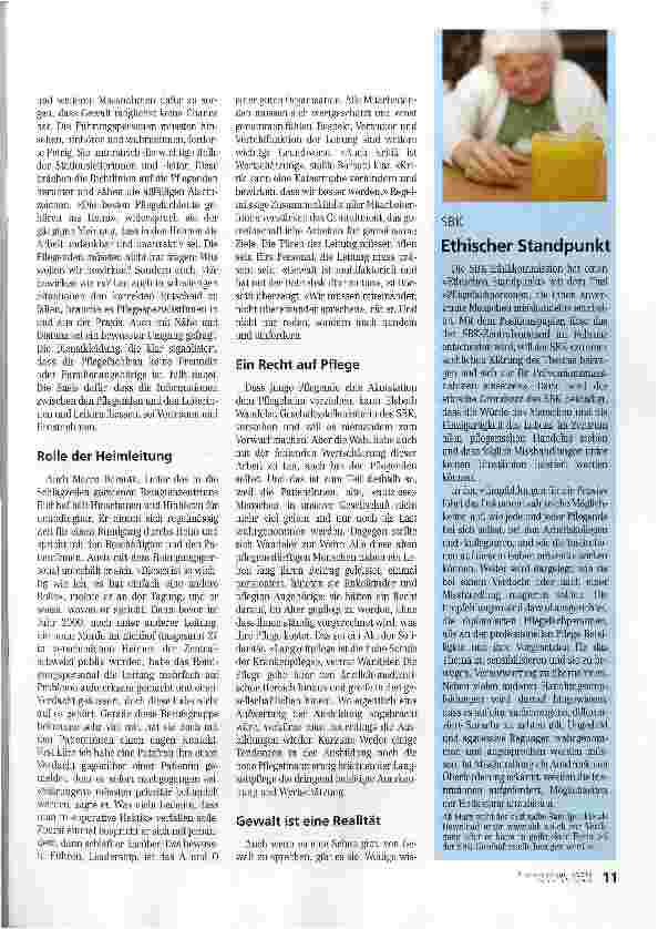 Vorschauseite 2: «Wir müssen mit Gewalt rechnen»