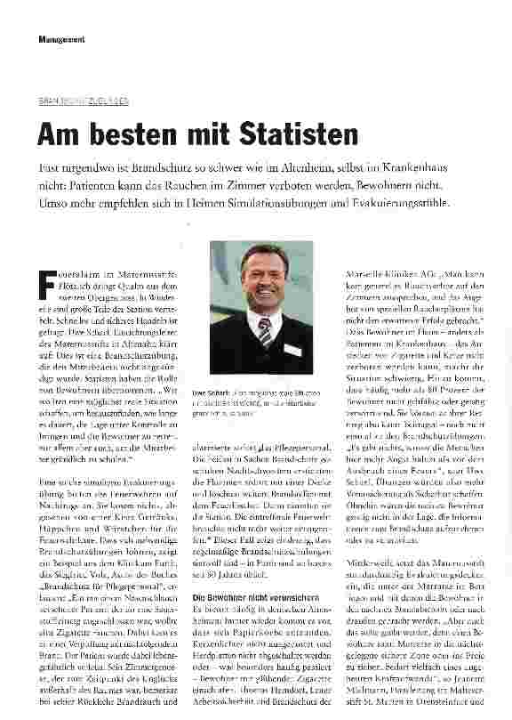 Vorschauseite 1: Am besten mit Statisten