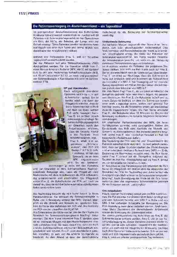Vorschauseite 3: Pain NurseDie Rolle der Pflege in der Schmerztherapie