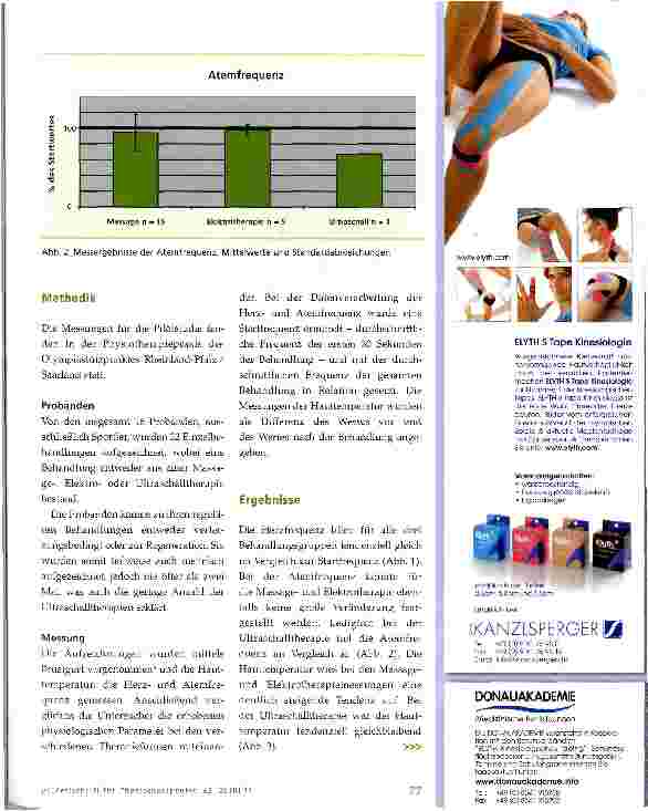 Vorschauseite 2: Monitoring in der Physiotherapie
