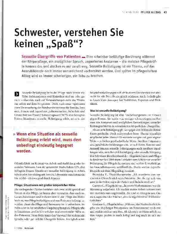 Vorschauseite 2: Schwester, verstehen Sie keinen „Spaß?