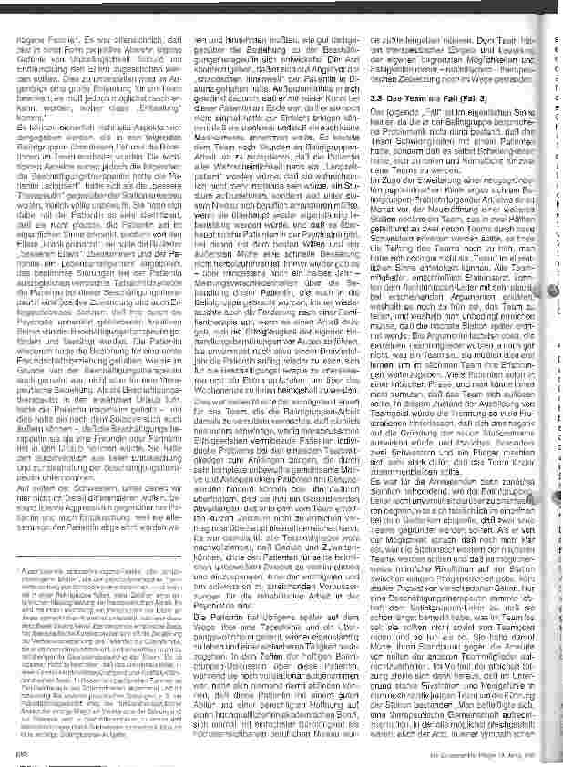 Vorschauseite 5: Das psychiatrische Team in der Balintgruppe - Die therapeutische Beziehung als Belastung und als Chance