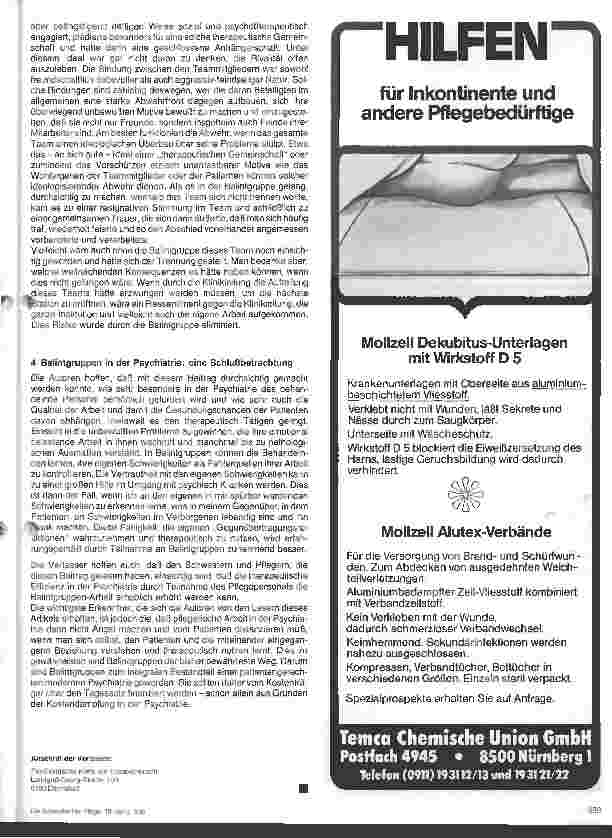 Vorschauseite 6: Das psychiatrische Team in der Balintgruppe - Die therapeutische Beziehung als Belastung und als Chance