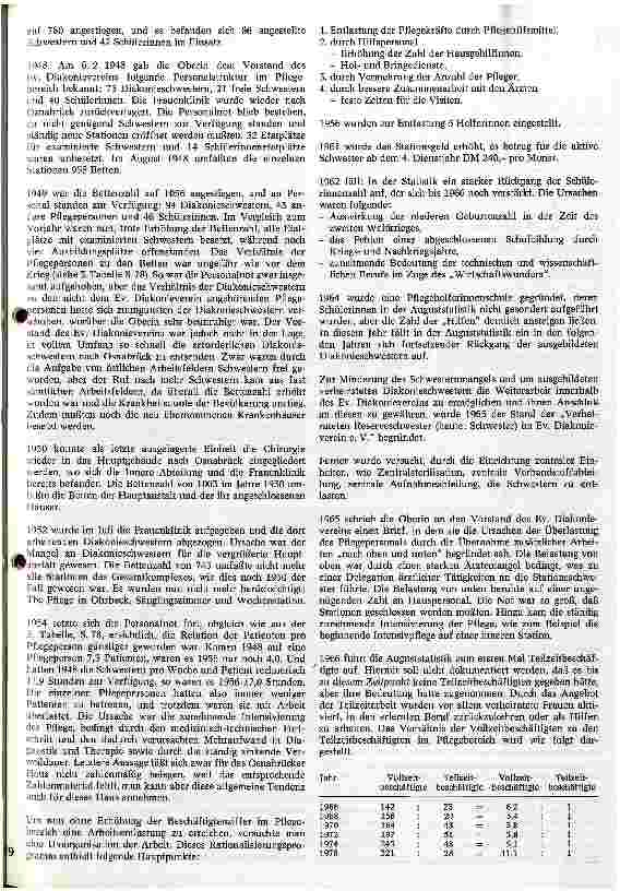 Vorschauseite 4: Das Krankenhaus von 1850 bis heute: dargestellt an einzelnen Arbeitsfeldern des evang. Diakonievereins