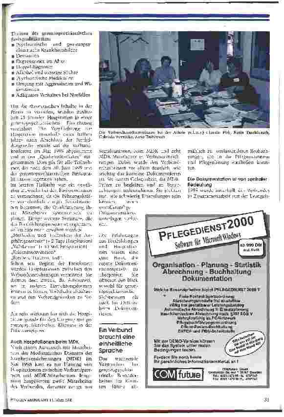 Vorschauseite 3: Gut gelaufen Gerontopsychiatrischer Verbund