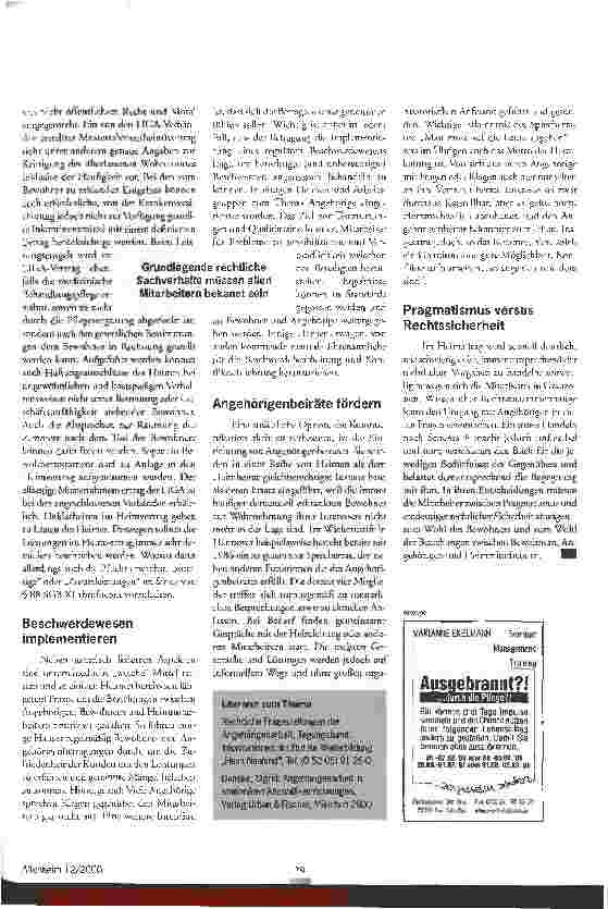 Vorschauseite 3: Mehr Wissen, weniger Streit