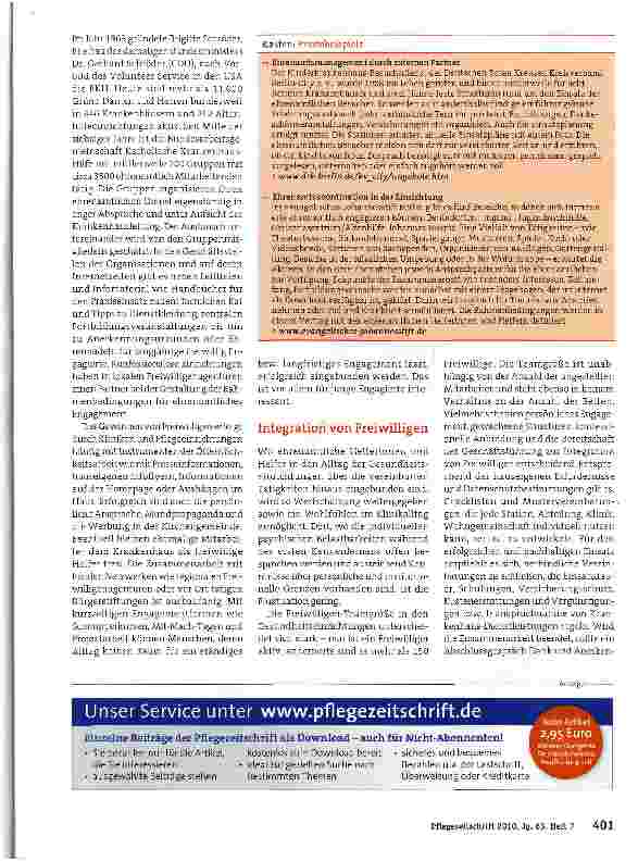 Vorschauseite 2: Ehrenamt tut gut